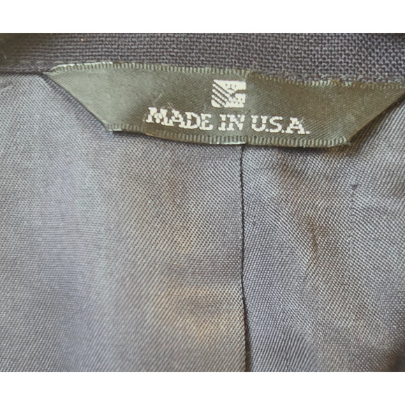 Vintage Polo Ralph Lauren Blazer Men's 40 Wool Navy Sports Coat Gold Button USA - Picture 7 of 10